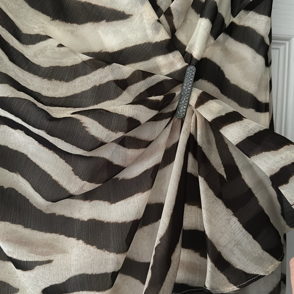 Vintage Ralph Lauren Zebra Dress - Picture 4 of 6